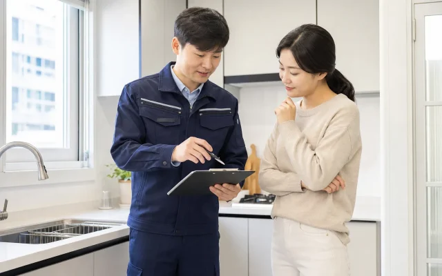 싱크대 배관 교체 업체